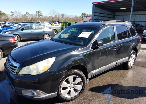 2011 Subaru Outback 2.5I Premium from USA, damaged, VIN 4S4BRBCC1B3323745